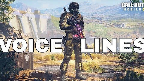 ZANE PANZER" VoiceLines #66 CodMobile #codmvoicelines  CODM S1