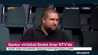 Sedat Anar NTV'DE Sokaknâme adlı kitabını anlatıyor. Resimi