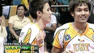 UST vs FEU UAAP 73 Men's Volleyball Finals (Game 2 Set 1)