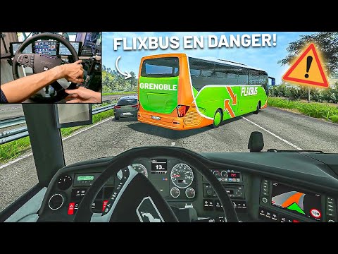 🚌 TRAJET DANGEREUX VERS GRENOBLE ! (Fernbus Simulator)