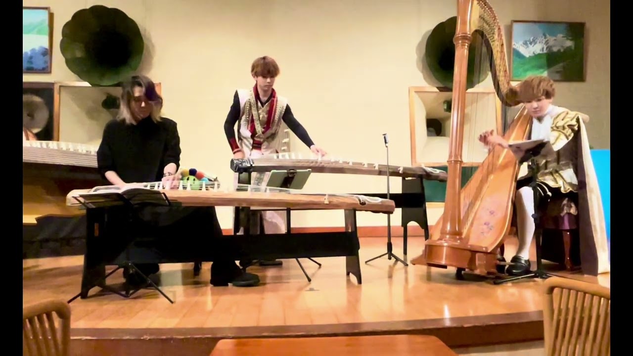 TOKUMADE群馬公演　kotomen ハープ王子　ゲスト本間貴士さん