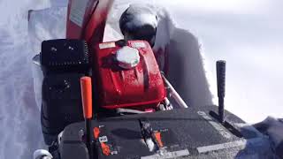 Honda 928 Tracked Snowblower - A Snow Eating Monster