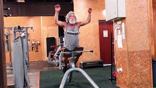83 YEAR OLD DOES SPINE STRENGTHENING EXERCISE FOR SENIORS
