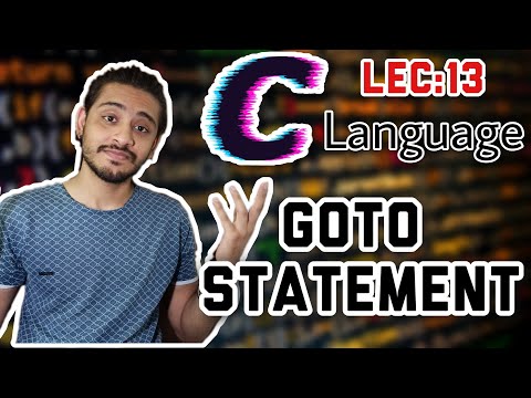 GOTO Statement in C language | C language tutorial for beginner in Hindi | Lecture 13