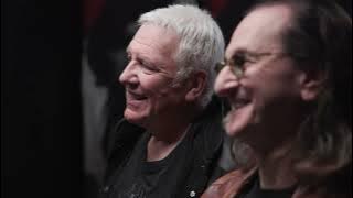 Geddy Lee & Alex Lifeson Oct 2025 Rock Hall Event re Rush Legacy and 2026 Tour, with Geoff Edgers