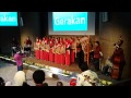 Penampilan KPA ITB di Gerakan Sejuta Data Budaya 240414