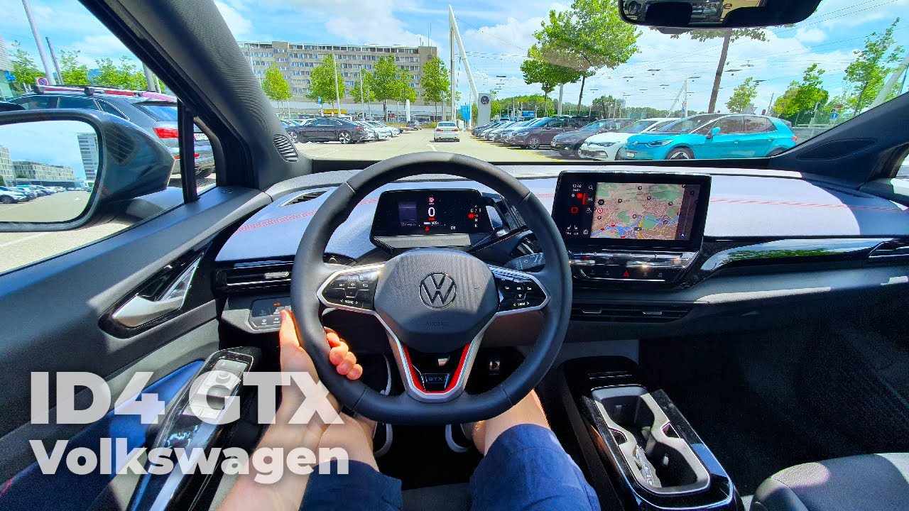 New Volkswagen ID4 GTX 2021 Test Drive Review POV