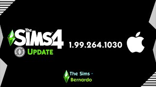 The Sims 4 Update 1.99.264.1030 -  Mac