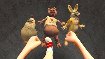 SPARTAN KICKING ALL DARK DECEPTION CHAPTERS 1-4 NPCs in Garry