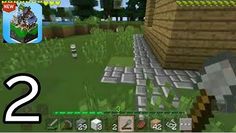 MasterCraft Crafting and Building - Survival - Part 2 (Android iOS)