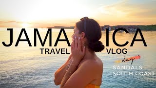 The EASIEST Travel Day! SANDALS JAMAICA SOUTH COAST | Travel Vlog | Livin' La Vida Leisha Ep. 4