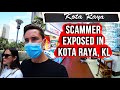 Confronting a mobile phone scammer in kl scammed at kota raya  malaysia vlog 2020