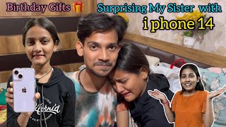 Birthday Gift | Surprising My Sister with iphone 14 | aman dancer real