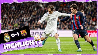 HIGHLIGHTS | Real Madrid 0-1 FC Barcelona | Copa del Rey | #ElClásico