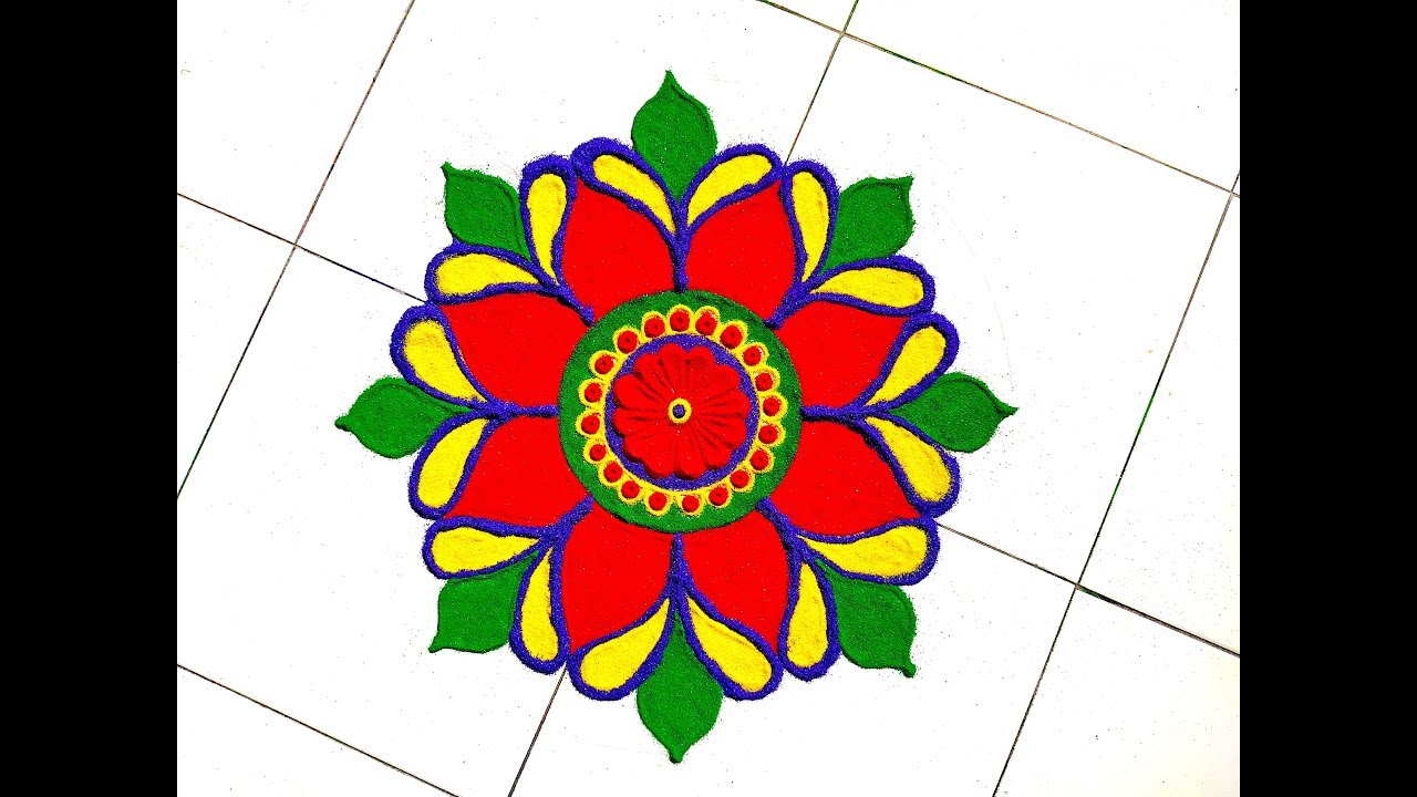 Diwali Beautiful Rangoli Designs/ इस दिवाली पर ...