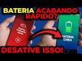 BATERIA ACABANDO RÁPIDO? Desative esta função OCULTA no seu Android!
