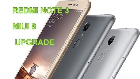 Redmi note 3 "MIUI8" via TWRP" method same for all version zip