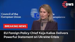 BREAKING NEWS: Kaja Kallas Delivers Urgent Message on Russia-Ukraine Conflict & Global Safety | AC14