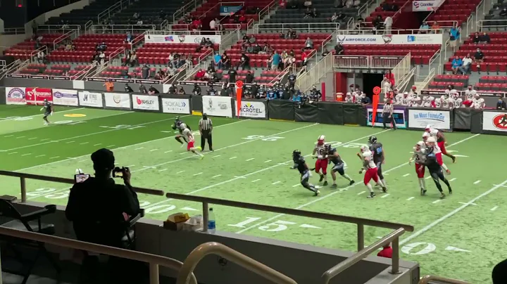 Pennsylvania Union Arena Football first TD pass (C...