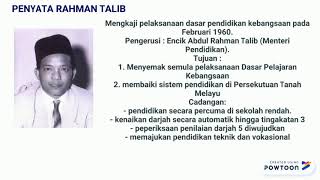 Perkembangan Sistem Pendidikan Malaysia