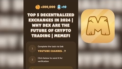 ||Top 5 Decentralized Exchanges In 2024 | Why Dex Are The Future of Crypto Trading | Memefi