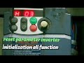 how to set fuji electric inverter  how to reset inverter