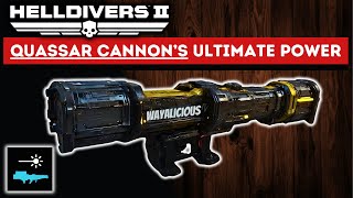 How to Master the Quasar Cannon in HELLDIVERS 2 screenshot 2