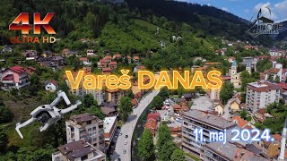 Vareš DANAS - DRONE VIDEO #dronephotography #dronekamenjas #subscribe #4K