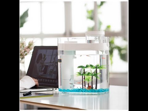Akvarium S Uvlazhnitelem Xiaomi Geometry Fish Tank Aquaponics