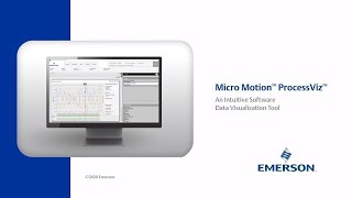 Micro Motion ProcessViz Software