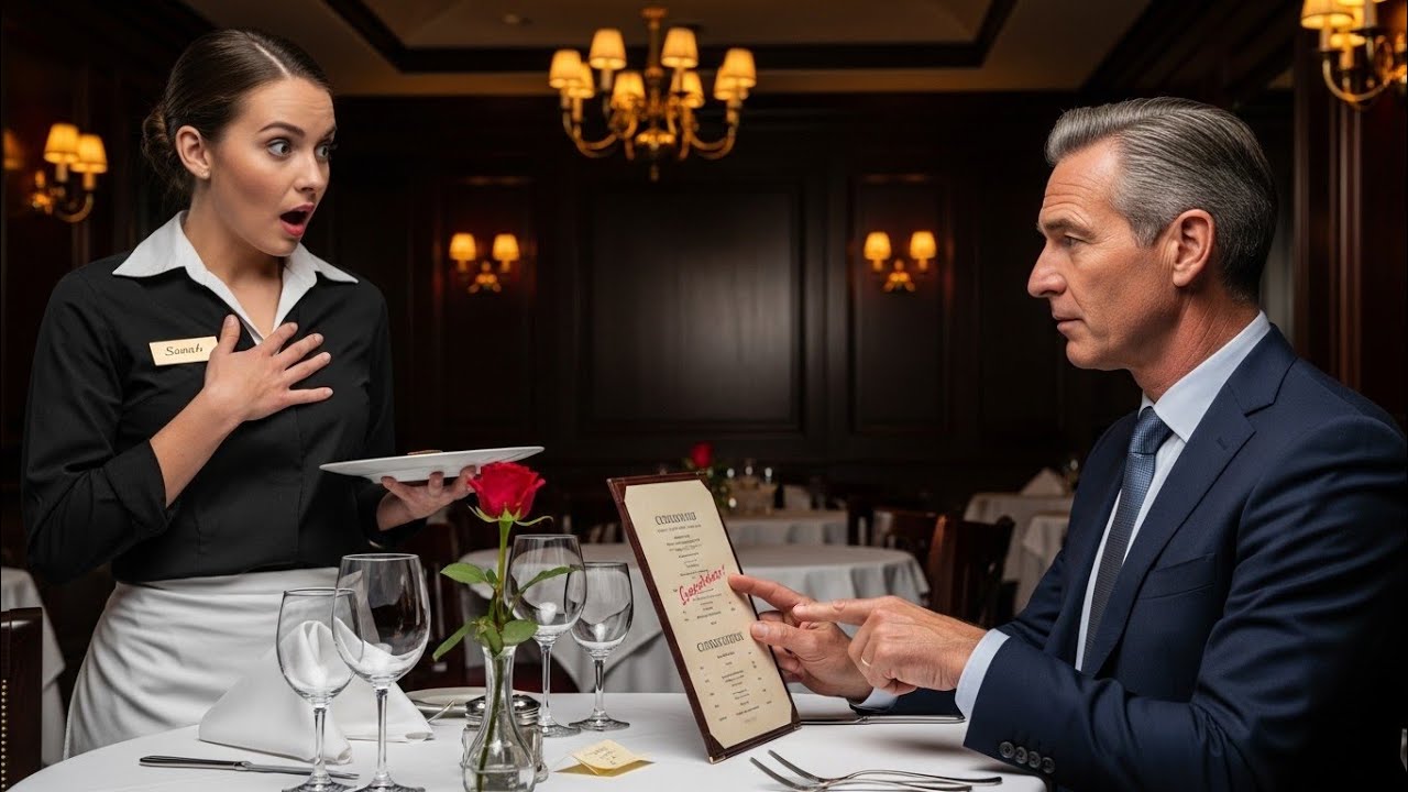 Un Millonario Incógnito Pidió el Plato Más Barato… ¡La Reacción de la Camarera Cambió Todo!
