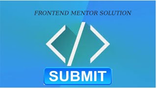 Submit FrontEnd Mentor Challenge Solution using GitHub