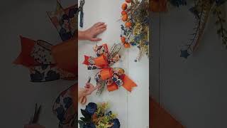 DIY Fall Funky Bow Tutorial | Funky Ribbon Accent for Autumn Wreaths