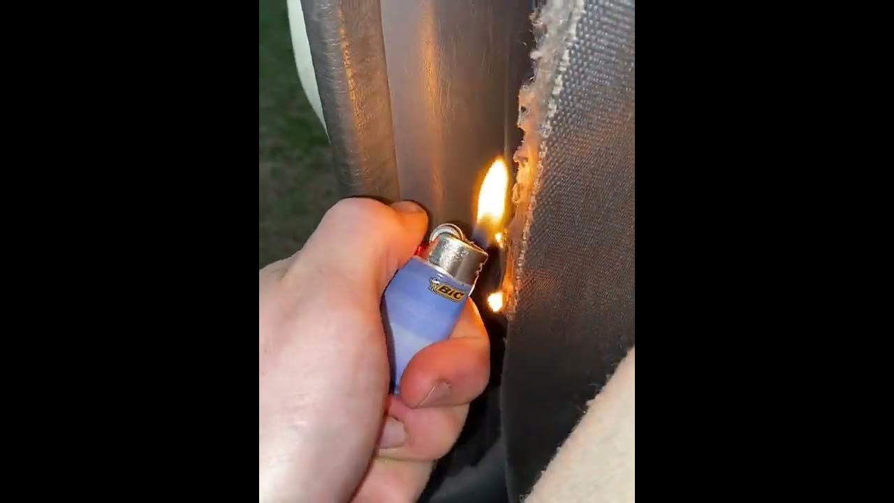 Free Fraying Seatbelt Fix - YouTube