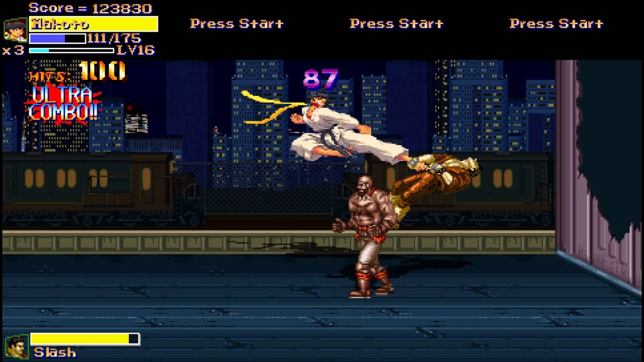 Final Fight LNS Ultimate MUSOU complete play Makoto