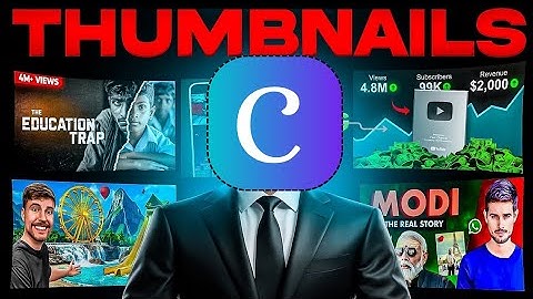 How to Make viral Eye-Catching Documentary Thumbnails in Canva (2025) | Step-by-Step Canva Tutorial