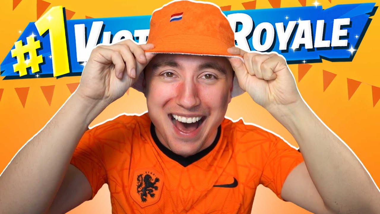 KONINGSDAG CHALLENGE in FORTNITE!