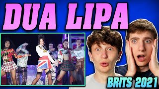 Dua Lipa - 'Future Nostalgia Medley' Live at the BRIT Awards 2021 REACTION!!