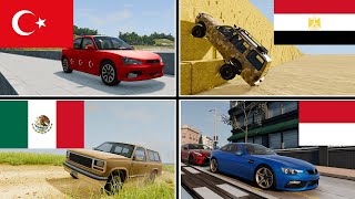 How Different Countries Drive #2 | BeamNG Drive