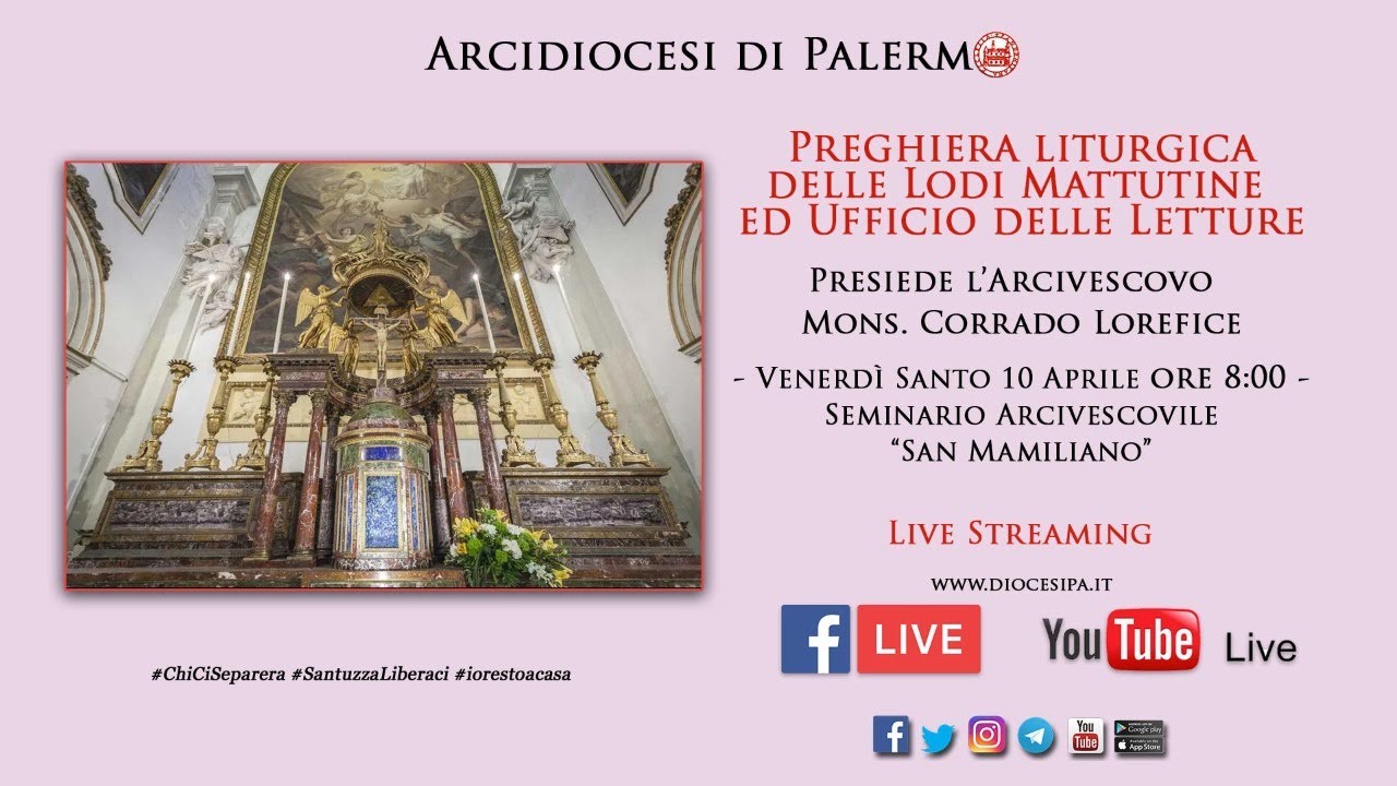 Preghiera liturgica delle Lodi mattutine e dell'Ufficio delle Letture