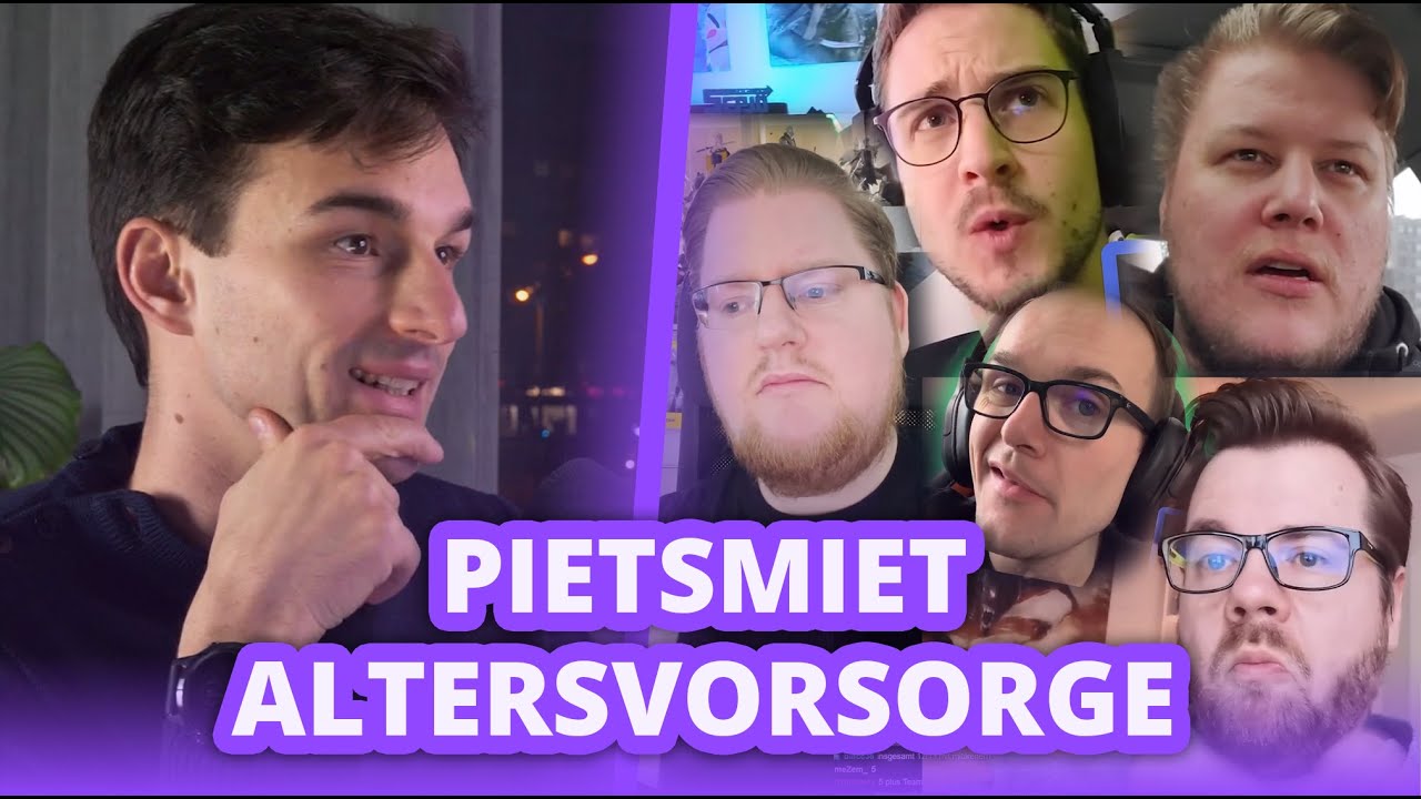 Reaktion auf PietSmiet's Altersvorsorge Pläne | Finanzfluss Twitch Highlights