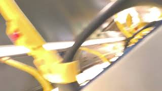 riding on golden dragon XML6125CC DB route 4 in ofakim (Voith Slow idle 4354534)