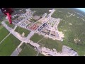 DJI F550 Hexacopter flight over abandoned airfield