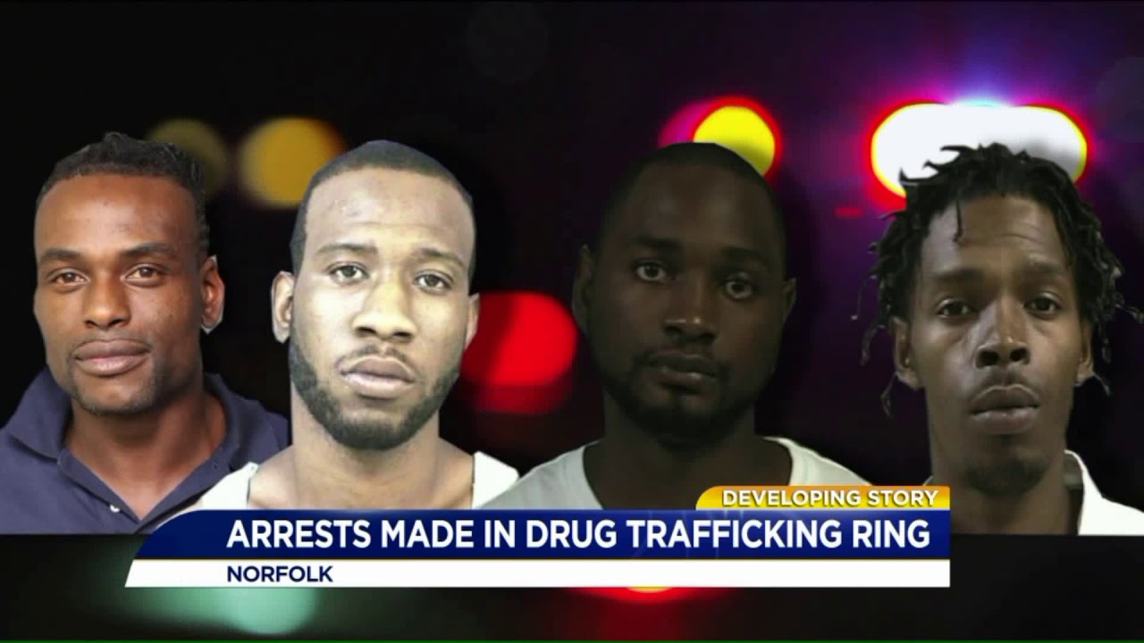 $19 million drug trafficking conspiracy leads to arrest of five Hampton Roads men