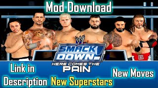 WWE SmackDown Pain Mod Download New Wrestlers Mod in PCSX2  Hindi 2024 Installation Guide screenshot 5