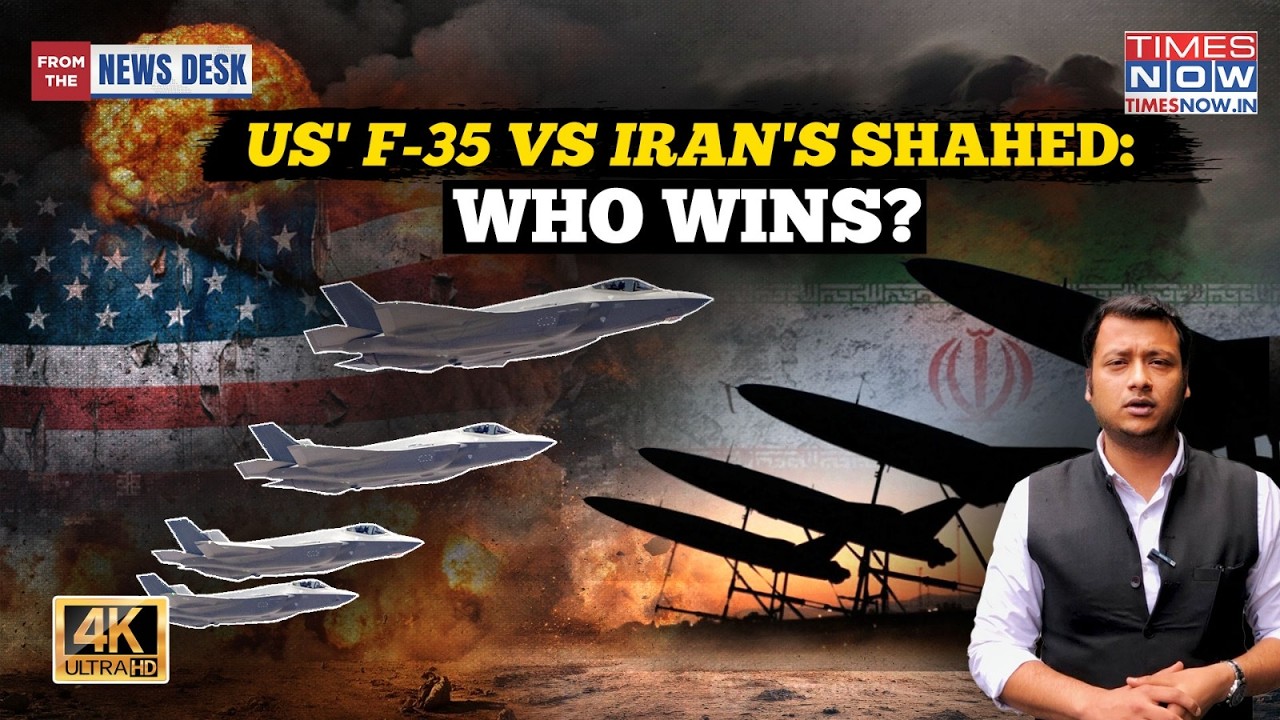 US F-35 Vs Iran's Shahed: Khamenei's Lethal Drones Can Bleed Trump's Forces? USS Lincoln At Risk?