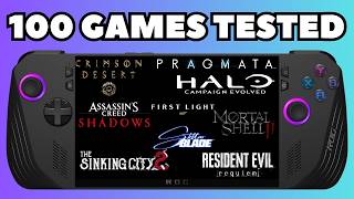 ROG ALLY X Performance / Gameplay 100 GAMES TESTED! MUST PLAYED!!!