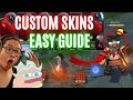 Lol custom skins free  download guide  league of legends tutorial