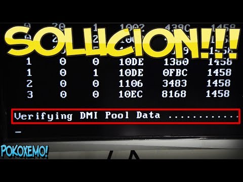 Como Reparar El Error Verifying Dmi Pool Data No Inicia El Equipo