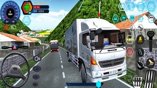 Truck Simulator Vietnam - Vinamilk Transporter Truck - Truck Game Android Gameplay screenshot 5